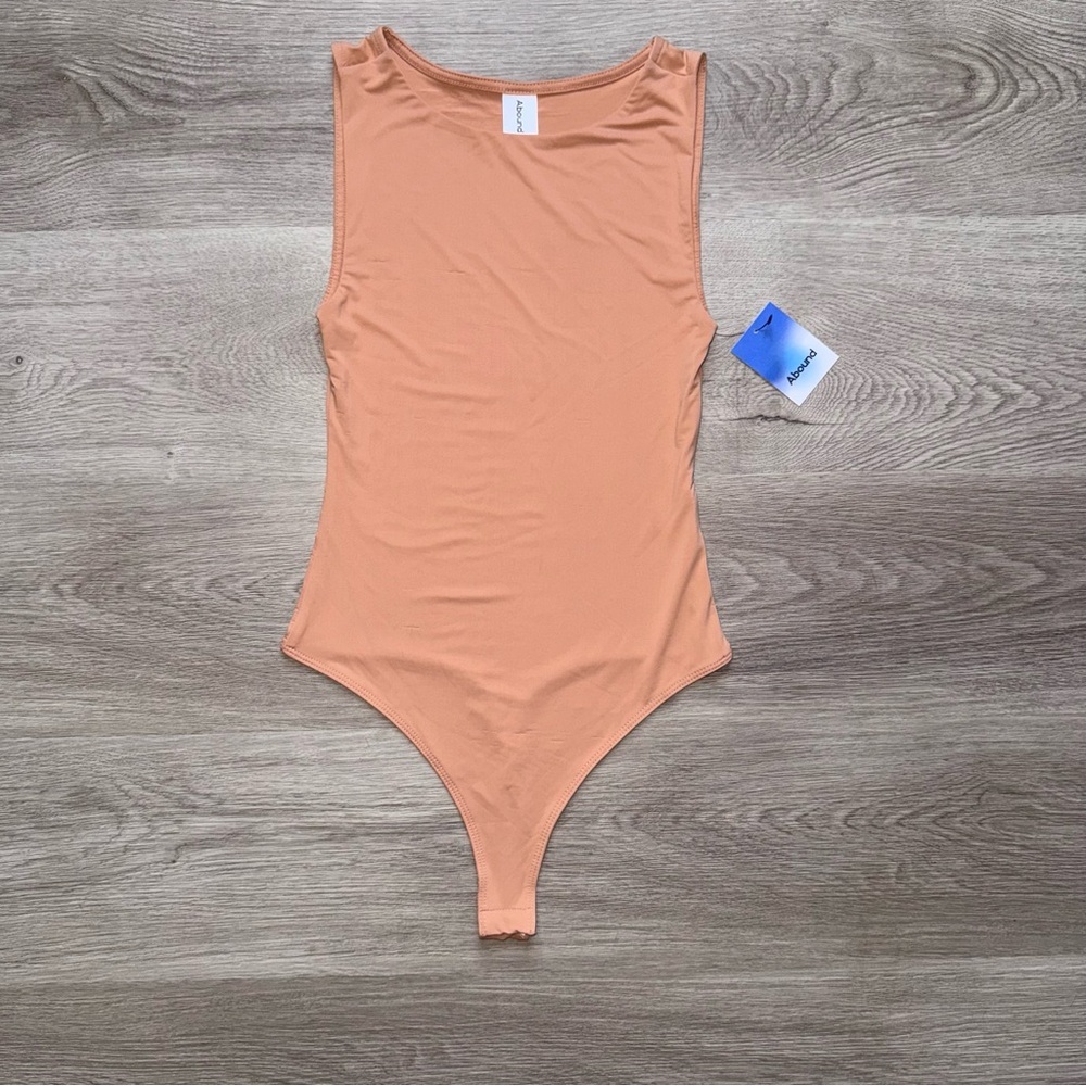 Abound Camel Sleeveless Bodysuit